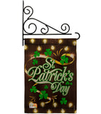 Lightful St. Patrick's Day - St Patrick Spring Vertical Impressions Decorative Flags HG102034 Made In USA