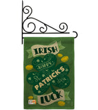 Irish Luck - St Patrick Spring Vertical Impressions Decorative Flags HG102035 Made In USA