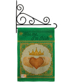 Kiss Me, I'm Irish - St Patrick Spring Vertical Impressions Decorative Flags HG102057 Made In USA