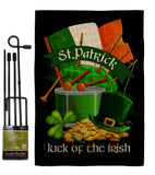 Luck of the Irish - St Patrick Spring Vertical Impressions Decorative Flags HG102063 Made In USA