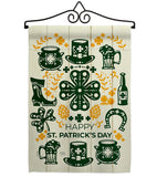 Irish For A Day - St Patrick Spring Vertical Impressions Decorative Flags HG120018 Made In USA