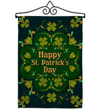 Green Patty Day - St Patrick Spring Vertical Impressions Decorative Flags HG120038 Made In USA