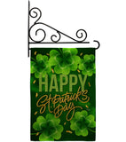 St. Patty Cover - St Patrick Spring Vertical Impressions Decorative Flags HG120043 Made In USA