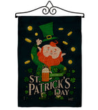 Celebrate St. Pat - St Patrick Spring Vertical Impressions Decorative Flags HG130315 Made In USA