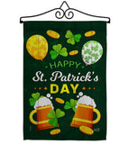 Cheers on St.Patrick - St Patrick Spring Vertical Impressions Decorative Flags HG130320 Made In USA