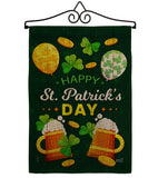 Cheers on St.Patrick - St Patrick Spring Vertical Impressions Decorative Flags HG130320 Made In USA