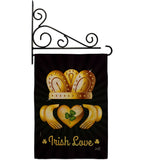 Irish Love - St Patrick Spring Vertical Impressions Decorative Flags HG130435 Made In USA