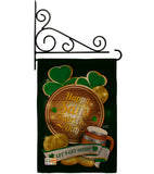 Let's Get Irish - St Patrick Spring Vertical Impressions Decorative Flags HG137150 Made In USA