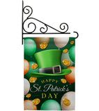 Lucky Hat - St Patrick Spring Vertical Impressions Decorative Flags HG190052 Made In USA