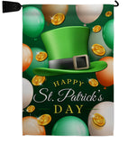 Lucky Hat - St Patrick Spring Vertical Impressions Decorative Flags HG190052 Made In USA