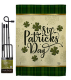 Tartan St Patricks - St Patrick Spring Vertical Impressions Decorative Flags HG190064 Made In USA