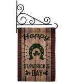 Lucky St. Patrick's Day - St Patrick Spring Vertical Impressions Decorative Flags HG191092 Made In USA