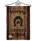 Lucky St. Patrick's Day - St Patrick Spring Vertical Impressions Decorative Flags HG191092 Made In USA