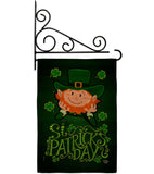 Lucky Leprechaun - St Patrick Spring Vertical Impressions Decorative Flags HG192417 Made In USA