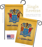 New Jersey - States Americana Vertical Impressions Decorative Flags HG108086 Made In USA