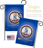 Virginia - States Americana Vertical Impressions Decorative Flags HG108088 Made In USA