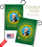 Washington - States Americana Vertical Impressions Decorative Flags HG108101 Made In USA