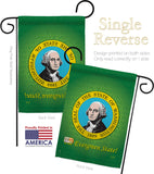 Washington - States Americana Vertical Impressions Decorative Flags HG108101 Made In USA