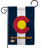 Colorado - States Americana Vertical Impressions Decorative Flags HG108104 Made In USA