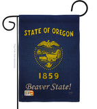 Oregon - States Americana Vertical Impressions Decorative Flags HG108109 Made In USA