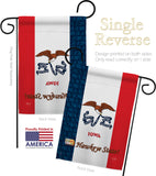 Iowa - States Americana Vertical Impressions Decorative Flags HG108111 Made In USA