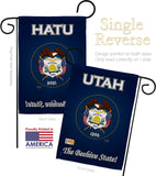 Utah - States Americana Vertical Impressions Decorative Flags HG108114 Made In USA