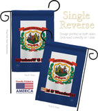 West Virginia - States Americana Vertical Impressions Decorative Flags HG108115 Made In USA