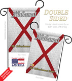 Alabama - States Americana Vertical Impressions Decorative Flags HG108117 Made In USA