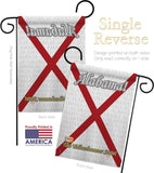 Alabama - States Americana Vertical Impressions Decorative Flags HG108117 Made In USA