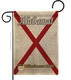 Alabama - States Americana Vertical Impressions Decorative Flags HG108117 Made In USA