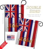 Hawaii - States Americana Vertical Impressions Decorative Flags HG108121 Made In USA