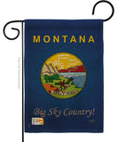 Montana - States Americana Vertical Impressions Decorative Flags HG108127 Made In USA