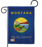 Montana - States Americana Vertical Impressions Decorative Flags HG108127 Made In USA