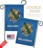 Oklahoma - States Americana Vertical Impressions Decorative Flags HG108131 Made In USA