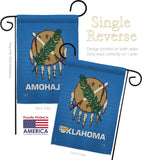 Oklahoma - States Americana Vertical Impressions Decorative Flags HG108131 Made In USA