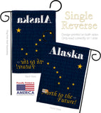 Alaska - States Americana Vertical Impressions Decorative Flags HG108135 Made In USA