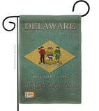 Delaware - States Americana Vertical Impressions Decorative Flags HG108139 Made In USA