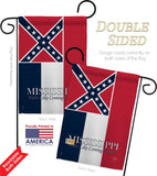 Mississippi - States Americana Vertical Impressions Decorative Flags HG108143 Made In USA