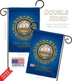 New Hampshire - States Americana Vertical Impressions Decorative Flags HG108145 Made In USA