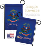 North Dakota - States Americana Vertical Impressions Decorative Flags HG108149 Made In USA