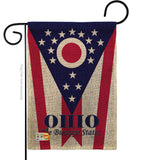 Ohio - States Americana Vertical Impressions Decorative Flags HG108175 Made In USA