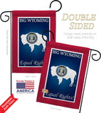 Wyoming - States Americana Vertical Impressions Decorative Flags HG108189 Made In USA