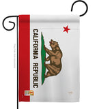 California State - States Americana Vertical Impressions Decorative Flags HG108229 Made In USA