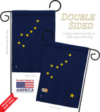 Alaska - States Americana Vertical Impressions Decorative Flags HG140502 Made In USA