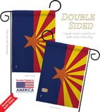 Arizona - States Americana Vertical Impressions Decorative Flags HG140503 Made In USA