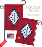 Arkansas - States Americana Vertical Impressions Decorative Flags HG140504 Made In USA