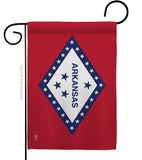 Arkansas - States Americana Vertical Impressions Decorative Flags HG140504 Made In USA