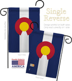 Colorado - States Americana Vertical Impressions Decorative Flags HG140506 Made In USA