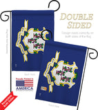 Connecticut - States Americana Vertical Impressions Decorative Flags HG140507 Made In USA