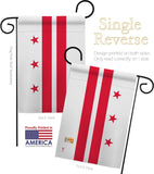 District of Columbia - States Americana Vertical Impressions Decorative Flags HG140509 Made In USA